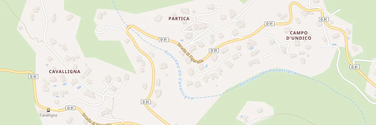 Plan du 1 Prt Stradella Di A Surbinca à Santa-Maria-di-Lota