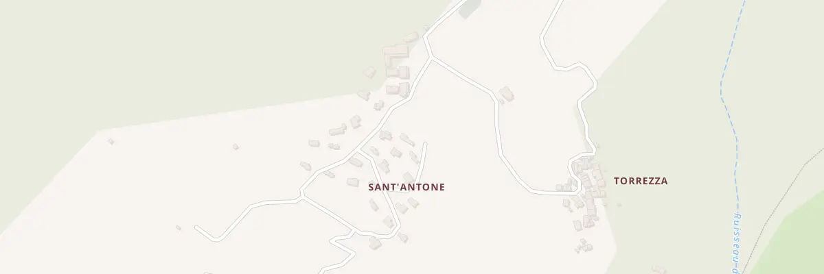 Plan du 818 Sant Antone à Sisco