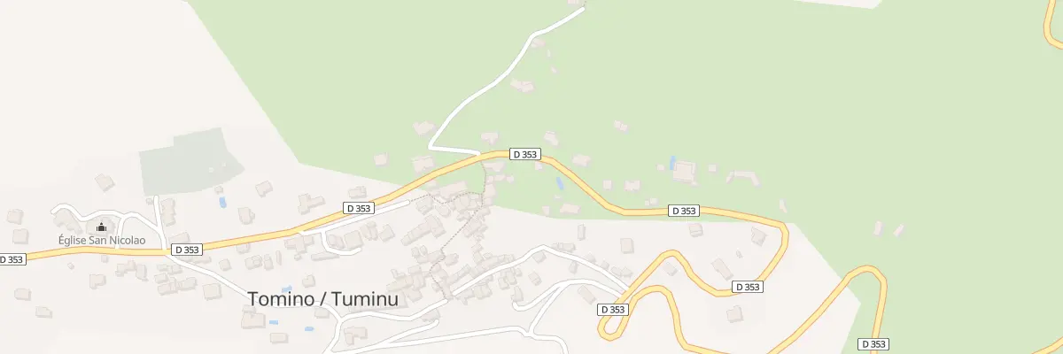 Plan du 5035 Poggio à Tomino