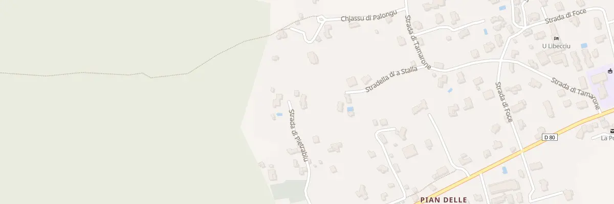 Plan du 280 Rte Strada Di Pietrabio à Rogliano