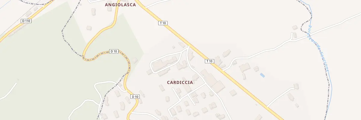 Plan du 226 Res Pancrazi à Monte