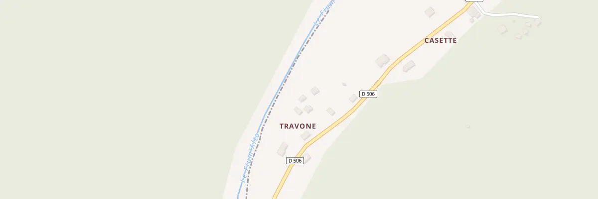 Plan du 5115 Travone à Pruno