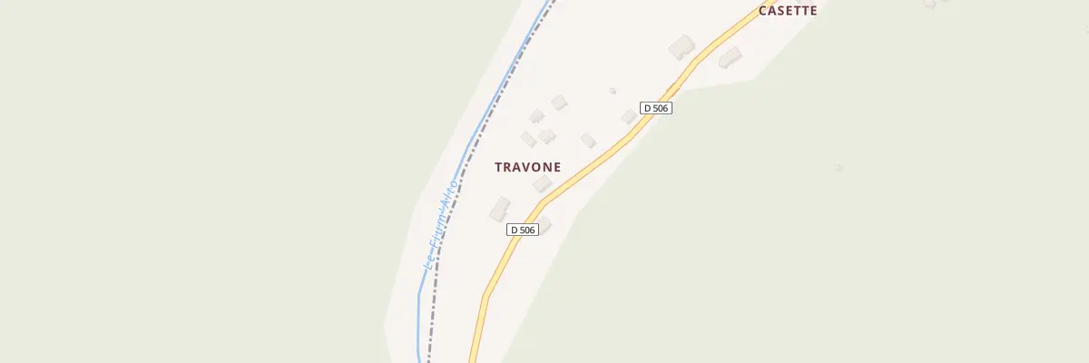 Plan du 5090A Travone à Pruno