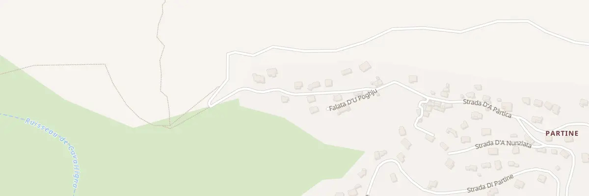 Plan du 5096A Guadella à Santa-Maria-di-Lota