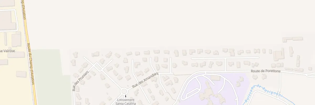 Plan du 50 Imp des Hibiscus à Borgo