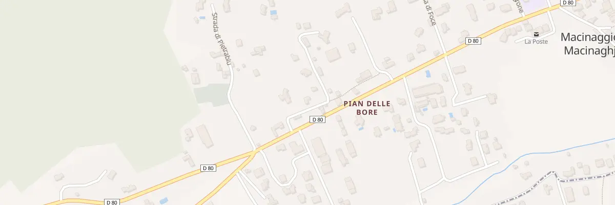 Plan du 75 Rte Strada Di E Cantine à Rogliano