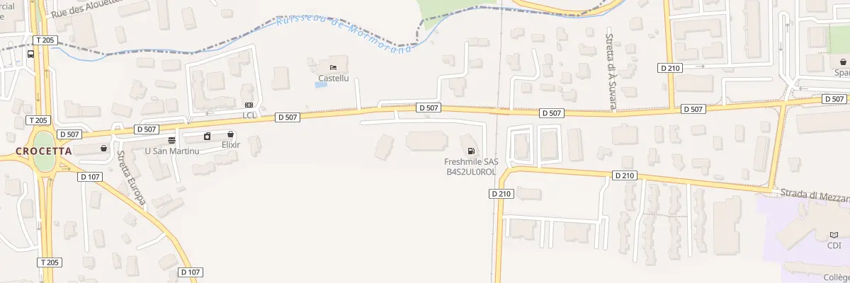 Plan du 418 Bd Corsu Di l’Aeroportu à Lucciana