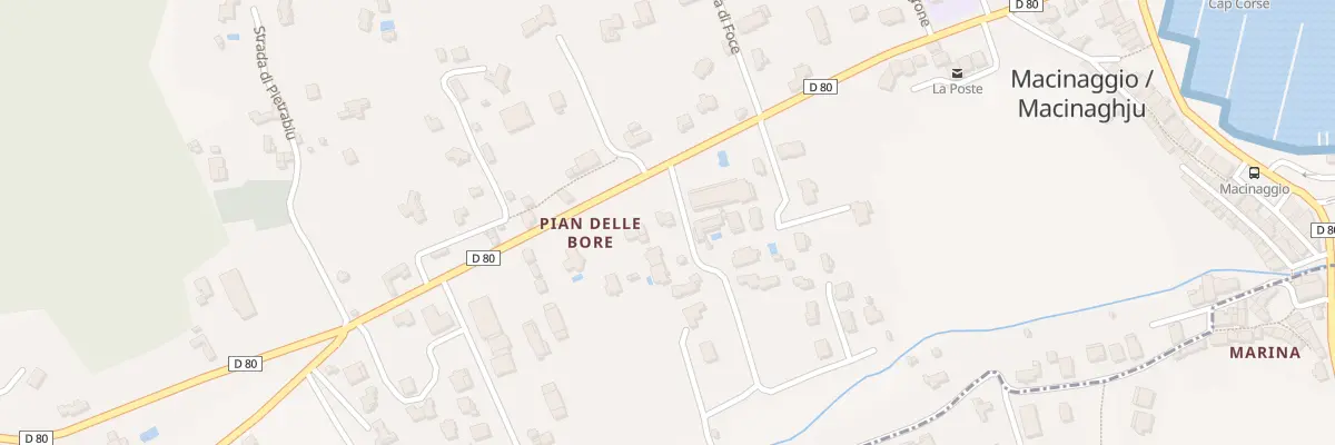 Plan du 50 Rte delle Borre Levante à Rogliano