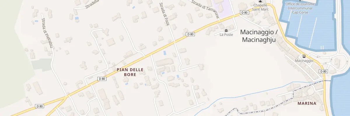 Plan du 20 Che Stradella Di Pini à Rogliano