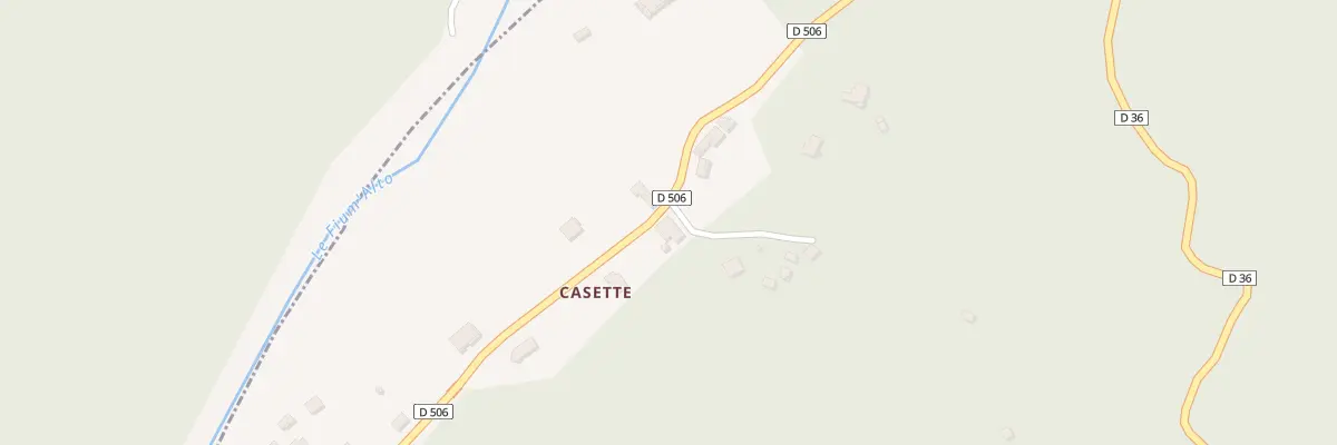 Plan du 5088A Casette à Pruno