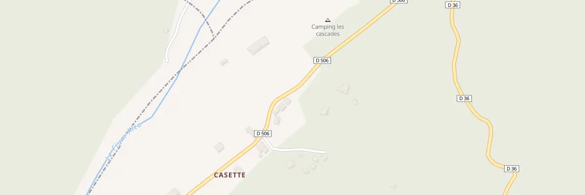 Plan du 513 Casette à Pruno