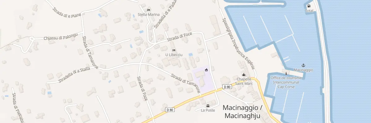 Plan du 235 Rte Strada Di Foce à Rogliano