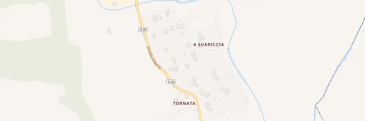 Plan du 5245 Chiostra et Cardiccia à Antisanti