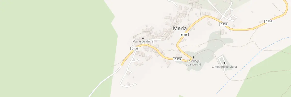 Plan du 5058 Serdolaccio à Meria