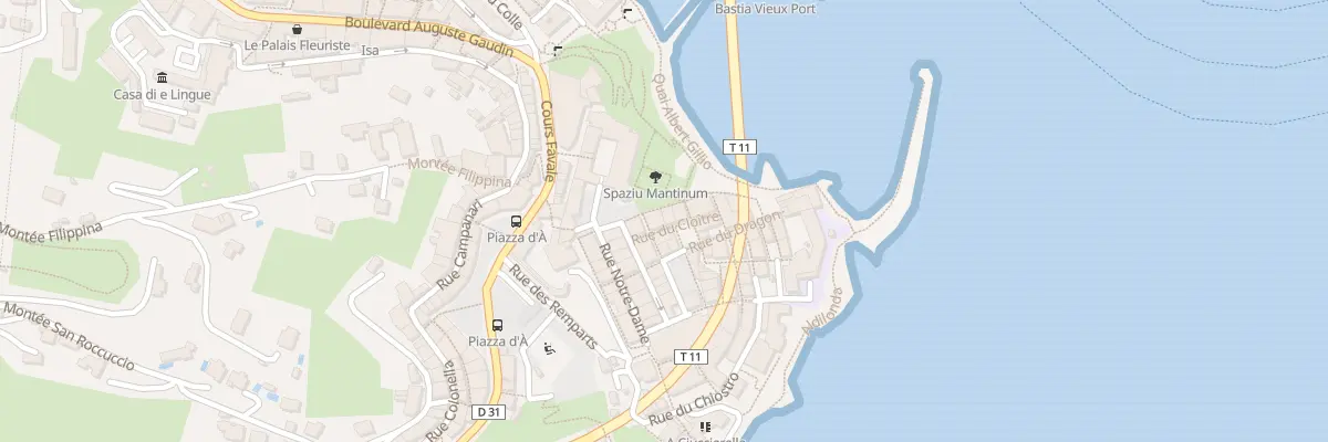 Plan du 10 Rue Saint Michel à Bastia