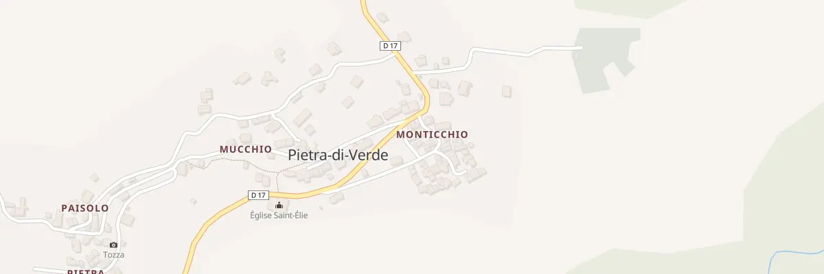 Plan du 5071A Monticchio à Pietra-di-Verde