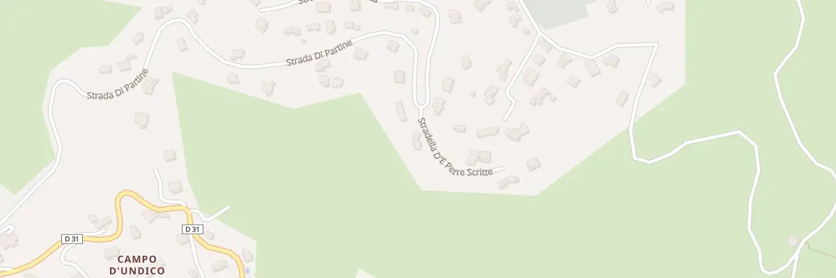 Plan du 2541F Partine à Santa-Maria-di-Lota