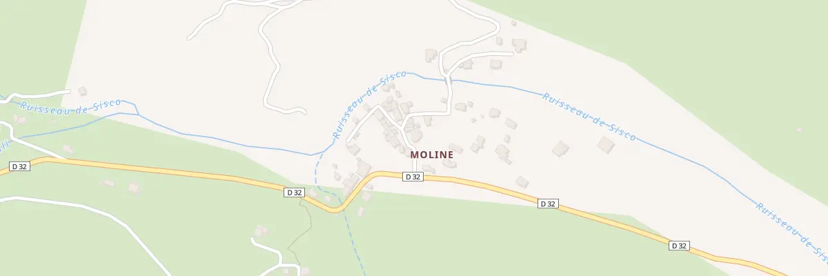 Plan du 5107 Moline à Sisco