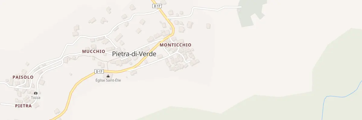 Plan du 5085A Monticchio à Pietra-di-Verde