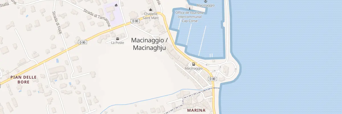 Plan du 164 Rle Carrughju Di A Columbara à Rogliano
