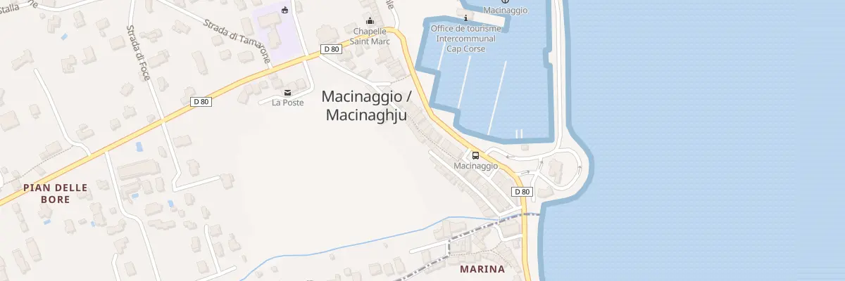 Plan du 170 Rle Carrughju Di A Columbara à Rogliano