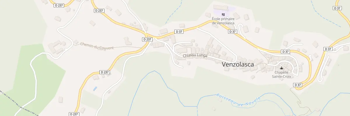 Plan du 5040 Santa Lucia à Venzolasca