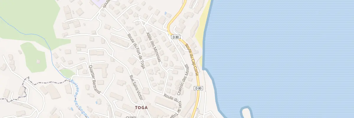 Plan du 7 Che des Minelli à Ville-di-Pietrabugno