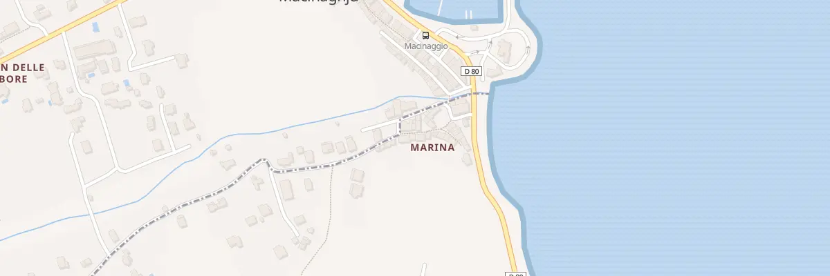 Plan du 5198 Macinaggio à Tomino