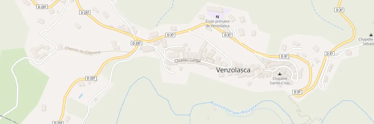 Plan du 28 Rue Chiassu Longu à Venzolasca