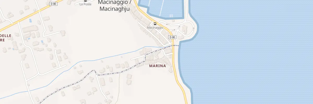 Plan du 15 Qua Marina à Rogliano