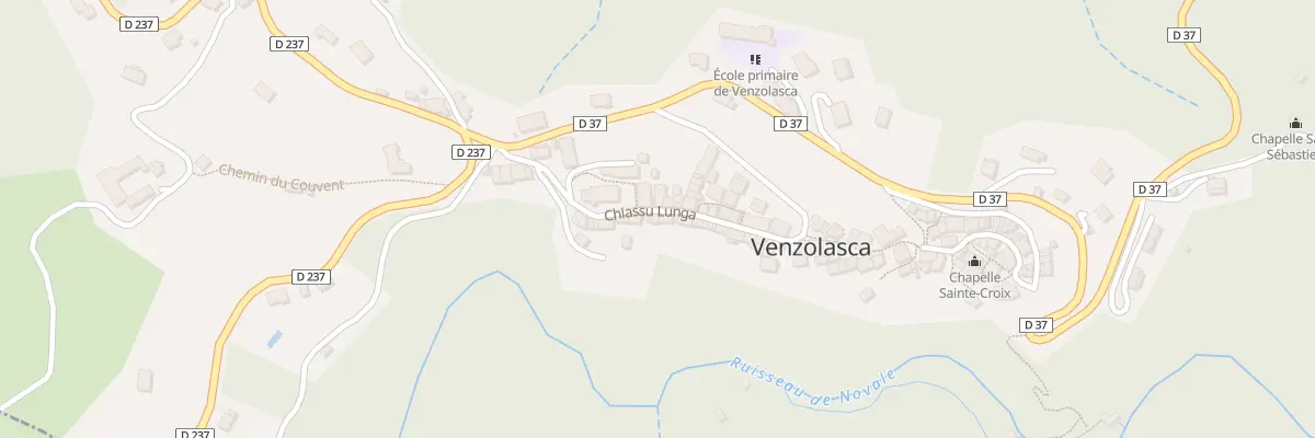 Plan du 5057 Chiasso Longo à Venzolasca