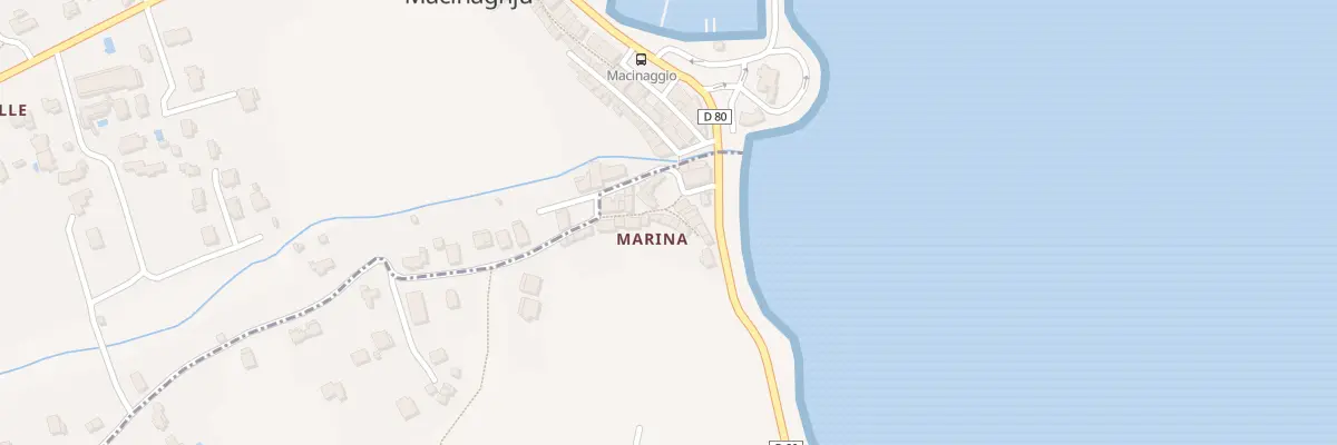 Plan du 9 Qua Marina à Tomino