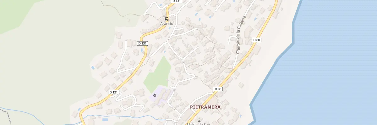 Plan du 1 Che du Cercle à San-Martino-di-Lota