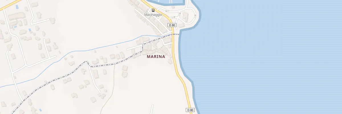 Plan du 5135 Macinaggio à Tomino