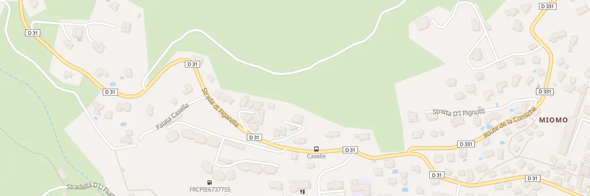 Plan du 596 Rte Strada Di Figarella à Santa-Maria-di-Lota