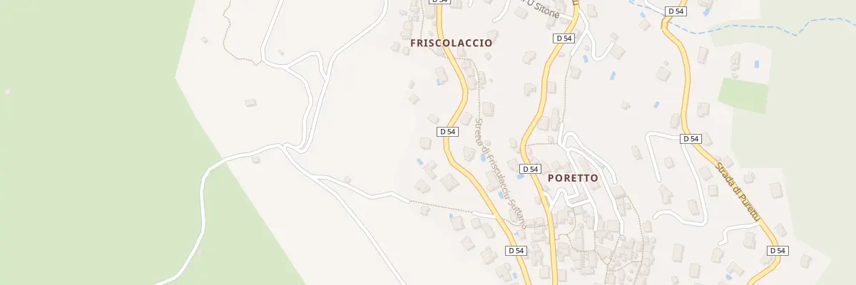 Plan du 345 Rte Strada Di Pozzu à Brando