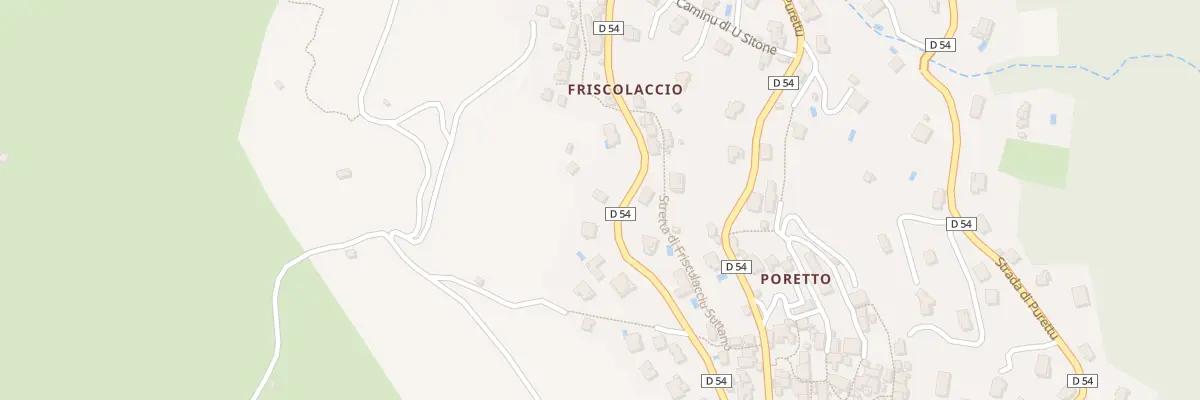 Plan du 363 Rte Strada Di Pozzu à Brando