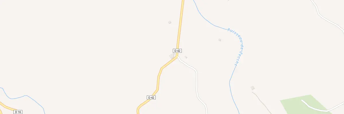 Plan du 5080 Spazzolo à Tox