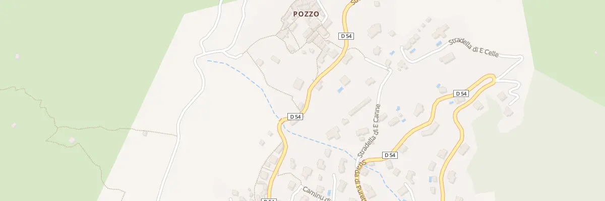 Plan du 733 Rte Strada Di Pozzu à Brando