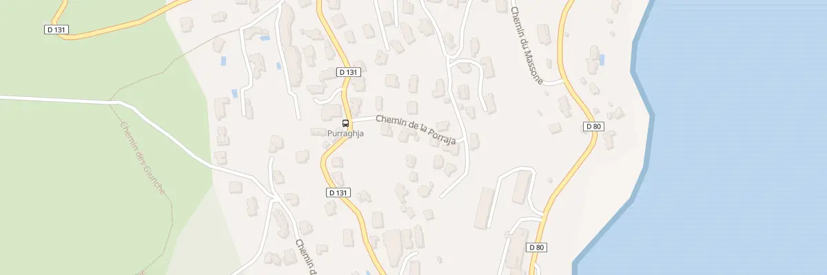 Plan du 4 Che de la Porraja à San-Martino-di-Lota