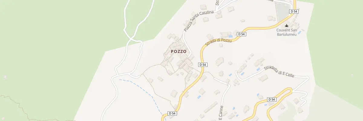 Plan du 5398 Pozzo à Brando