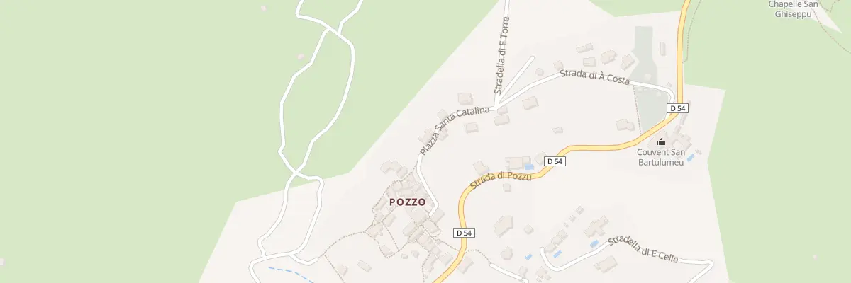 Plan du 72 Pl Piazza Santa Catalina à Brando