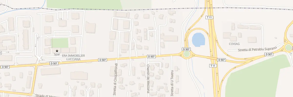 Plan du 1305 Bd Corsu Di l’Aeroportu à Lucciana