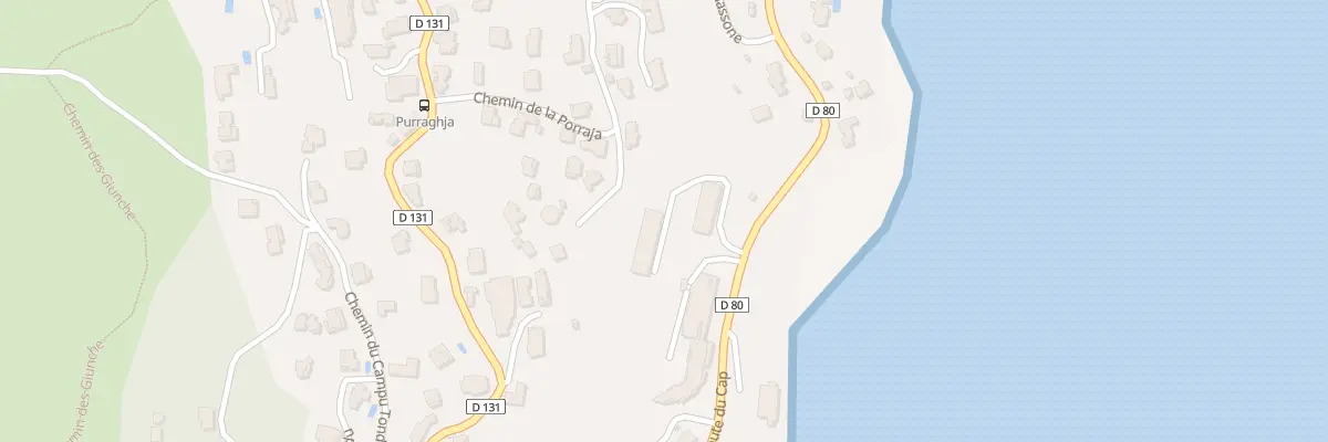 Plan du 69 Rte du Cap à San-Martino-di-Lota