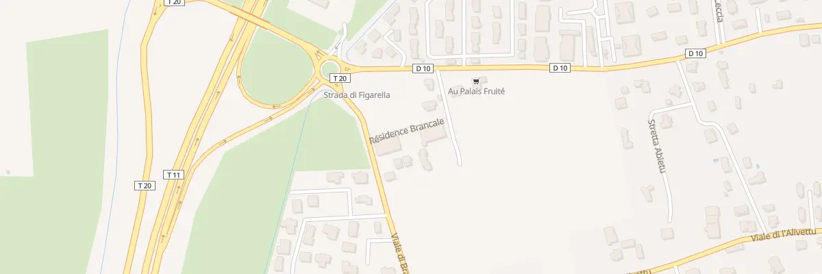 Plan de Res Brancale à Lucciana