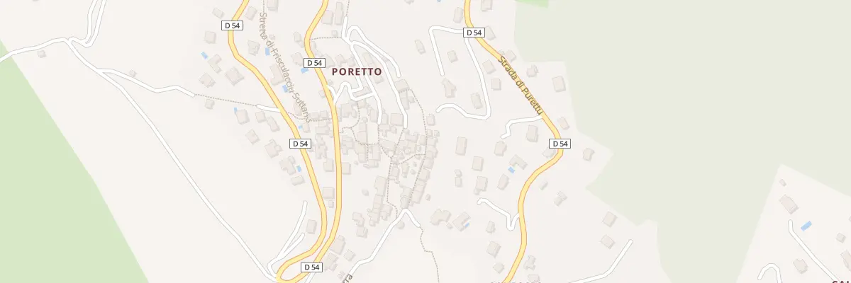 Plan du 5749 Poretto à Brando