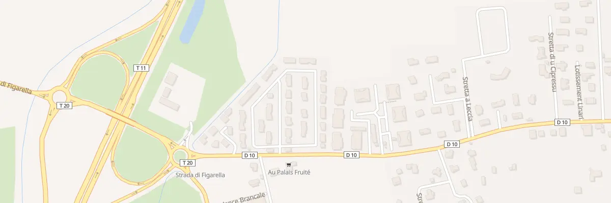 Plan du 1397 Rte Strada Di Figarella à Lucciana