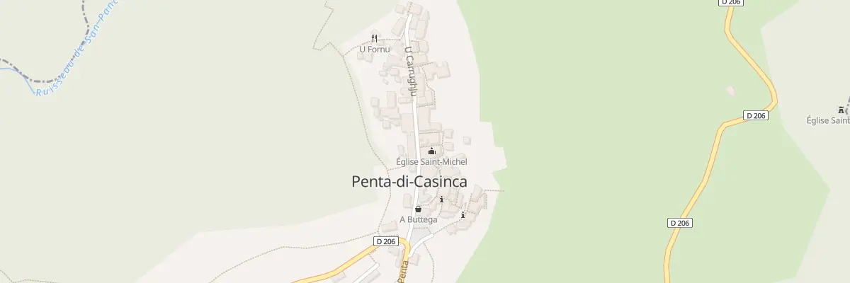 Plan du 5035 Penta à Penta-di-Casinca