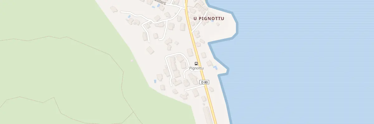 Plan du 105 Rte du Cap à San-Martino-di-Lota