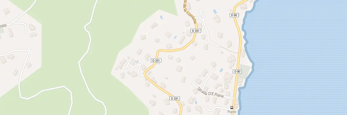 Plan du 938 Rte de la Corniche à Santa-Maria-di-Lota